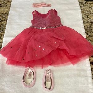 New American Girl Ballerina Outfit / Isabelle’s Sparkle Dress